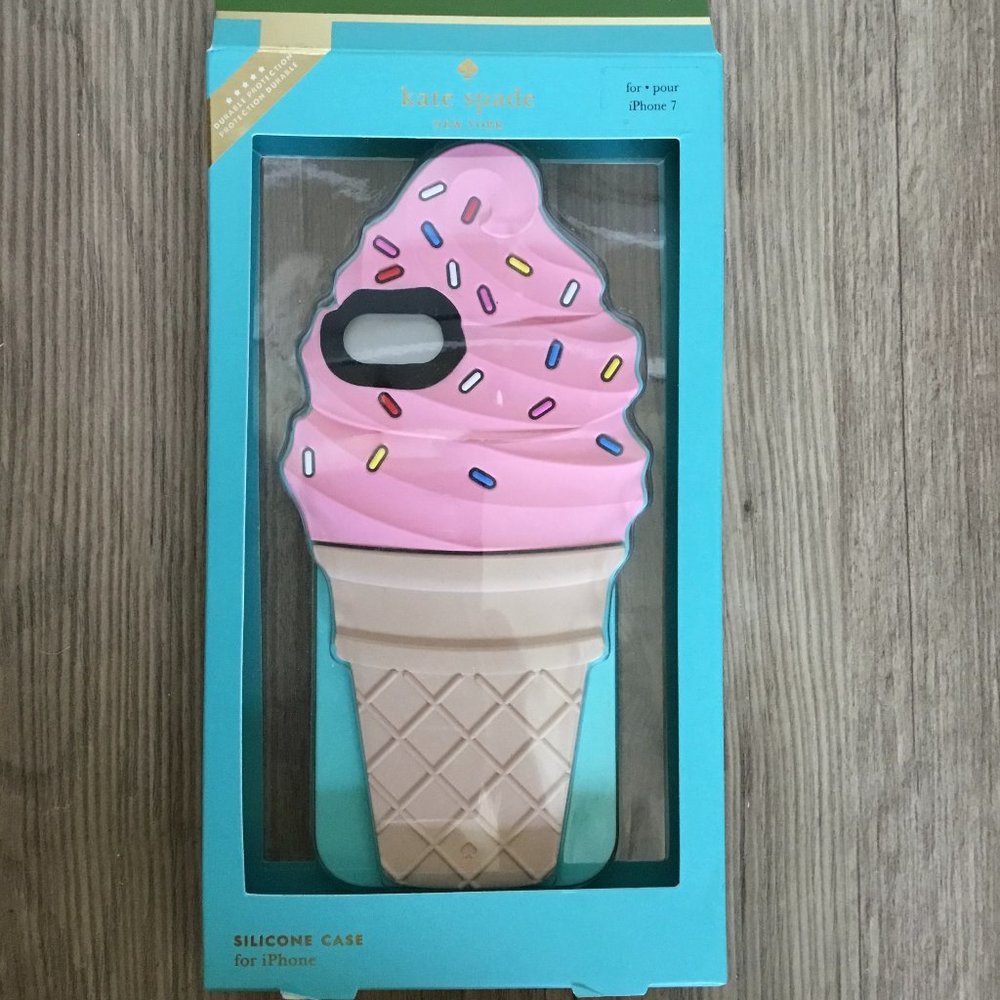 NWT Kate Spade Ice Cream iPhone 7 Case